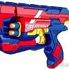Бластер игрушечный ZeCong Toys Blaze Storm ZC7071