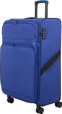 Чемодан-спиннер Francesco Molinary 111-22039W/3-28NAV (синий)