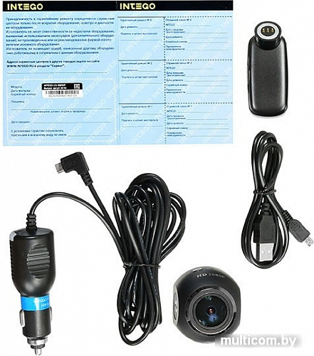 Автомобильный видеорегистратор Intego VX-500WF