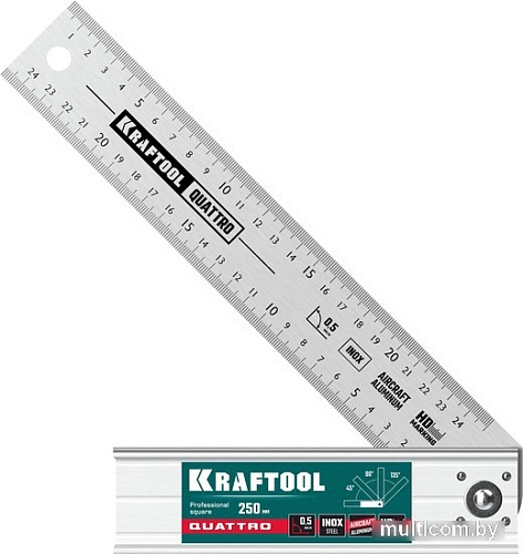 Угольник KRAFTOOL Quattro 3444