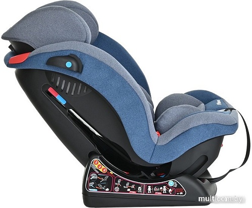 Детское автокресло Pituso Ruente R202 (джинс/светло-серый)
