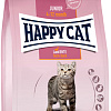 Сухой корм для кошек Happy Cat Cat Junior 4-12 Month Land Ente утка, без злаков 4 кг