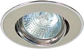 Точечный светильник Акцент 103EQ (жемчужный никель/хром)