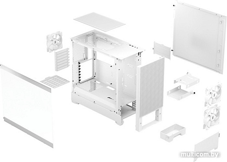 Корпус Fractal Design Pop Air White TG Clear Tint FD-C-POA1A-03