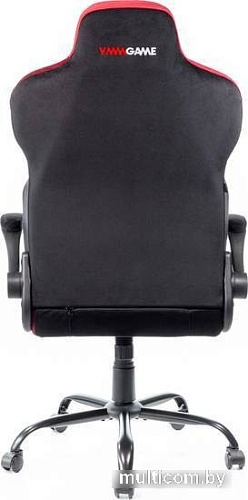 Кресло VMM Game Unit Velour XD-A-VRBKRD (черный/красный)