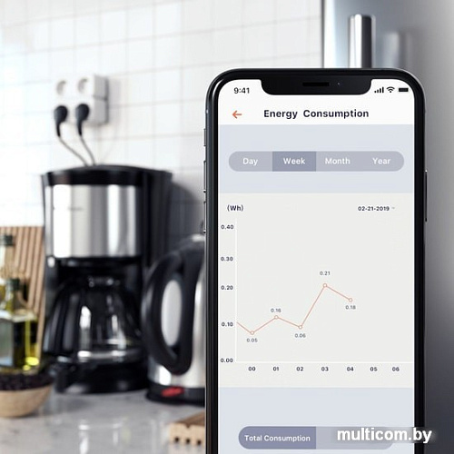 Умная розетка Satechi Dual Smart Outlet EU