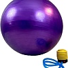 Гимнастический мяч Calviano с насосом 75 см (фиолетовый)