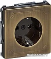 Розетка Schneider Electric MTN2301-4143 (античная латунь)