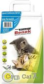 Наполнитель для туалета Super Benek Corn Cat Морской бриз 7 л