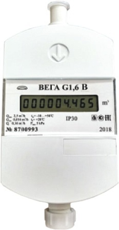 Счетчик газа БелОМО Вега-G1,6 B