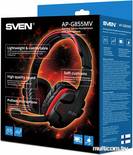 Наушники SVEN AP-G855MV