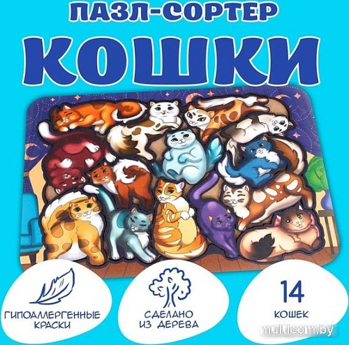 Сортер Rugo Кошки SortRamCats
