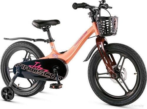 Детский велосипед Maxiscoo Jazz Pro 18 2025 MSC-J1841P (пудра)