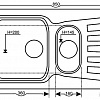 Кухонная мойка Polygran F-18 (черный)