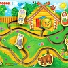 Лабиринт WoodLand Toys Колобок 114105