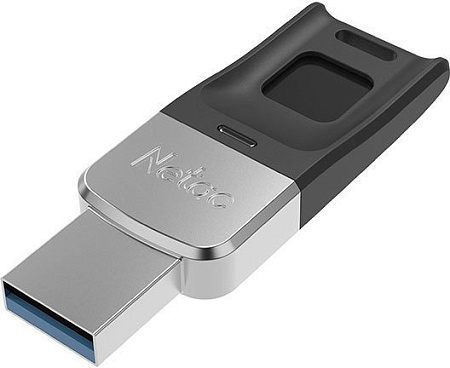 USB Flash Netac US1 64GB (черный/белый)