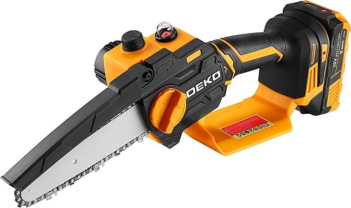 Аккумуляторная пила Deko DKCHS 20-6 063-4481-1 (с 2-мя АКБ)