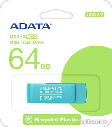 USB Flash ADATA UC310E 64GB UC310E-64G-RGN