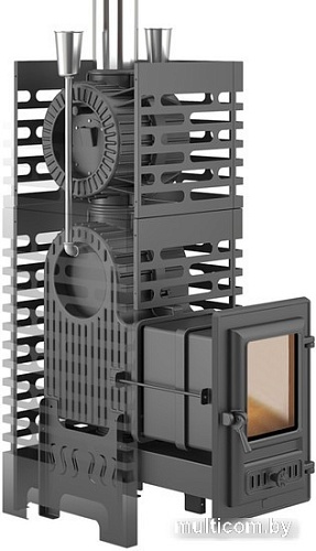 Банная печь Везувий Aston Шторм Турбопар Long (чугун)