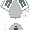 Кемпинговая палатка BTrace Double 4