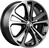 Литые диски X'trike X-113 17x7&quot; 5x105мм DIA 56.6мм ET 38мм BK/FP