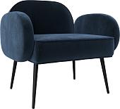 Интерьерное кресло Лига диванов Лига-086 132438 (велюр Tower 13 синий)