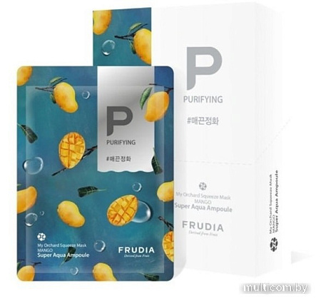 Frudia Маска тканевая Смягчающая с манго 20 мл