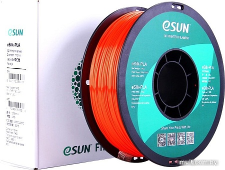 eSUN eSilk PLA 1.75 мм 1000 г (яхонтовый)