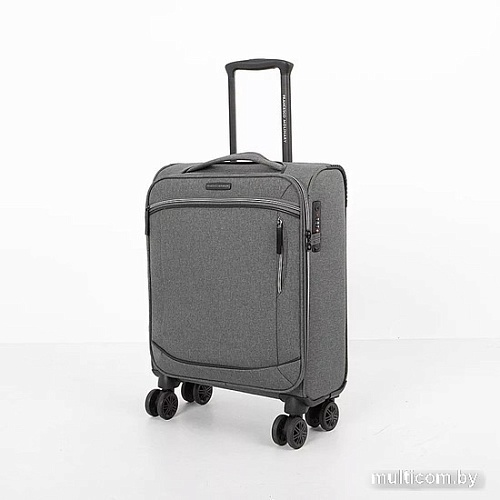Чемодан-спиннер Francesco Molinary 338-1004/3-20GRY (серый)
