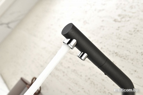 Смеситель Paulmark Serpentine Se213222-401 (черный/антрацит)