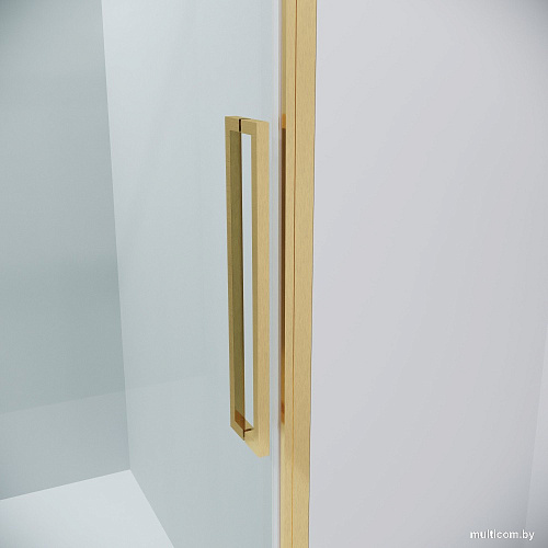 Душевой уголок Grossman Cosmo 100x70x195 120.K33.02.1070.32.00 (золото сатин/стекло прозрачное)
