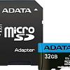 Карта памяти A-Data Premier AUSDH32GUICL10A1-RA1 microSDHC 32GB (с адаптером)