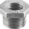Фитинг Fittex PLUS Футорка сантехническая ОЦ Ду 25Х15 (1&amp;quot;Х1/2&amp;quot;) НР/ВР 127-3588 (чугун оцинкованный)