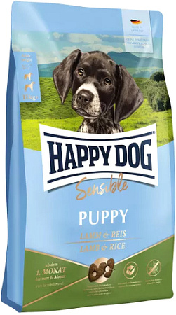 Сухой корм для собак Happy Dog Sensible Puppy Lamm & Reis 10 кг