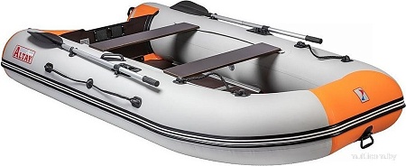 Моторно-гребная лодка Тонар Алтай 320L (оранжевый/белый)