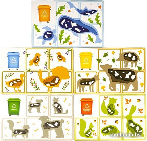 Развивающая игра Bondibon Лото. ЭКОпланета ВВ5117