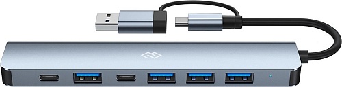 USB-хаб Digma DHUB-7USB-AC