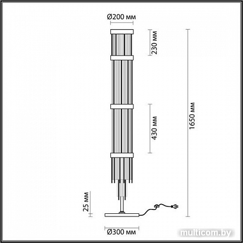 Odeon Light York 4788/12F
