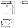 Умывальник Ideal Standard Strada II Oval Vesse 60 T298101