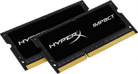 Оперативная память Kingston HyperX Impact 2x8GB KIT DDR3 SO-DIMM PC3-12800 (HX316LS9IBK2/16)