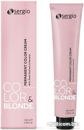 Sergio Professional Color&Blonde 8.21 блондин жемчужный