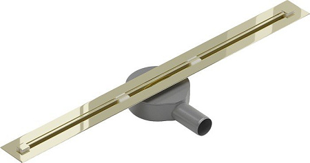 Трап/канал Mexen Flat 360 Super Slim Gold 1551070
