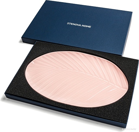 Блюдо Stenova Home Bali 61310163 (розовый фарфор)