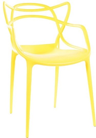 Стул с подлокотниками Signal Toby (желтый)