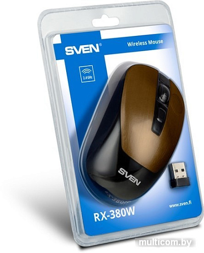 Мышь SVEN RX-380W (античная бронза)