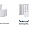 Стальной панельный радиатор Brugman Tип 21 500x64x2000 FEV210502001UBY (нижнее подключение)