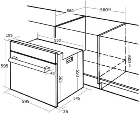 Духовой шкаф KUPPERSBERG SR 669 W
