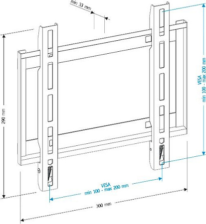 Кронштейн Holder LCD-F2608