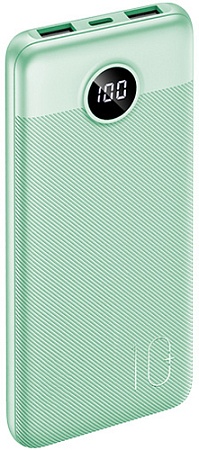 Внешний аккумулятор TFN Razer LCD 10 10000mAh (мятный)