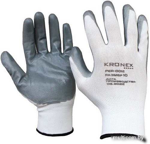 Текстильные перчатки Kronex Neuron-N Нитриловое покрытие PER-0012
